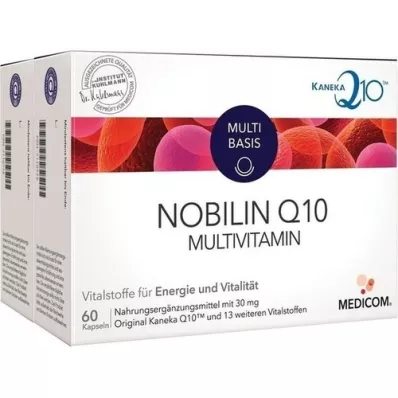 NOBILIN Q10 multivitaminkapsler, 120 stk