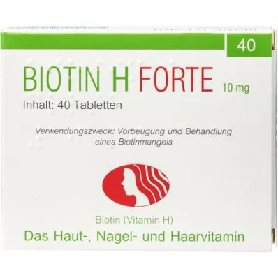 BIOTIN H forte tabletter, 40 stk