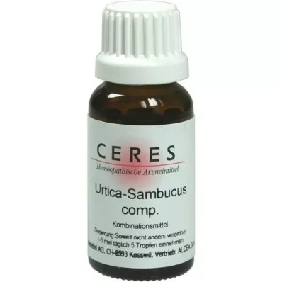 CERES Urtica sambucus comp. dråber, 20 ml