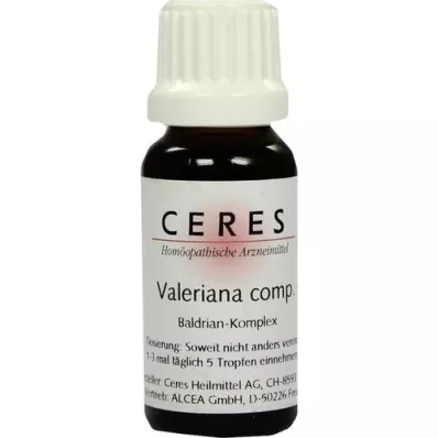 CERES Valeriana comp. dråber, 20 ml