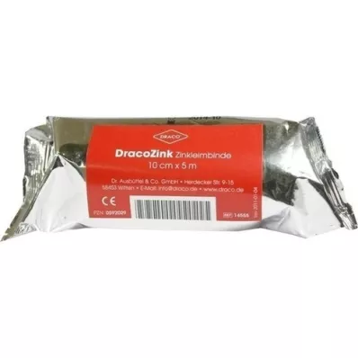 ZINKLEIMBINDE Dracozinc 10 cmx5m, 1 stk