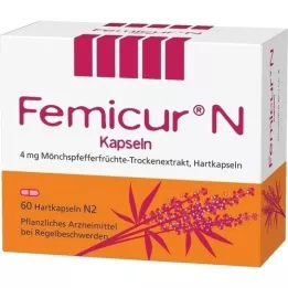 FEMICUR N kapsler, 60 stk