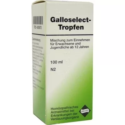 GALLOSELECT Dråber, 100 ml GALLOSELECT Dråber, 100 ml