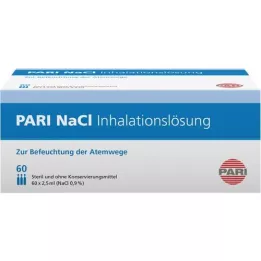 PARI Ampuller med NaCl-inhalationsopløsning, 60X2,5 ml