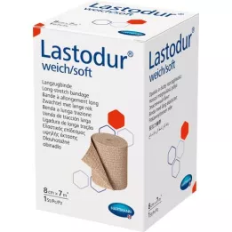 LASTODUR Blød bandage 8 cmx7 m, 1 stk
