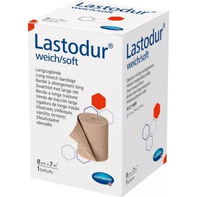LASTODUR Blød bandage 8 cmx7 m, 1 stk