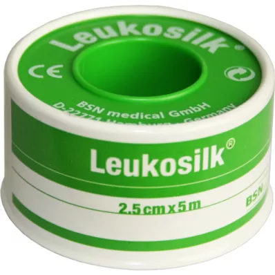 LEUKOSILK 2,5 cmx5 m, 1 stk