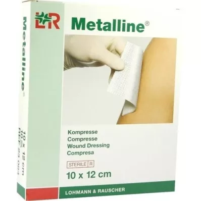METALLINE Komprimerer 10x12 cm steril, 10 stk METALLINE Komprimerer 10x12 cm steril, 10 stk