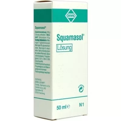 SQUAMASOL Opløsning, 50 ml