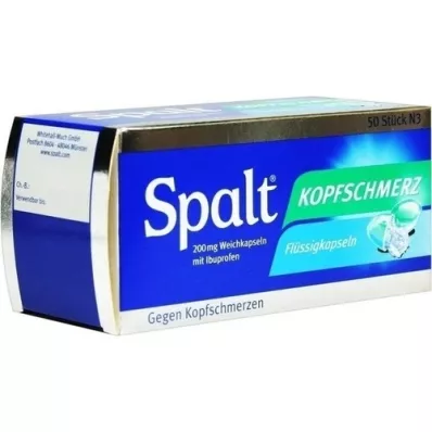 SPALT Hovedpine bløde kapsler, 50 stk
