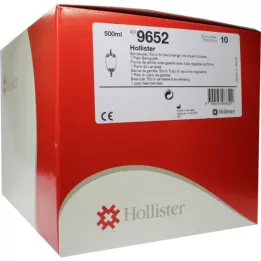HOLLISTER Urinbenspose med afløb 500 ml usteril, 10 stk