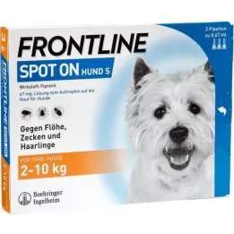 FRONTLINE Spot on H 10 opløsning til hunde, 3 stk