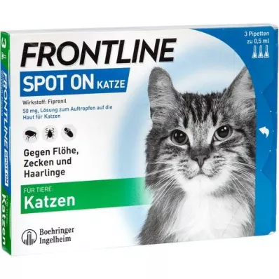 FRONTLINE Spot on K opløsning til katte, 3 stk FRONTLINE Spot on K opløsning til katte, 3 stk
