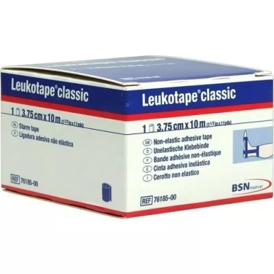 LEUKOTAPE Classic 3,75 cmx10 m blå, 1 stk
