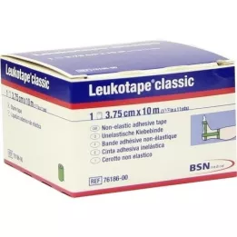 LEUKOTAPE Classic 3,75 cmx10 m grøn, 1 stk