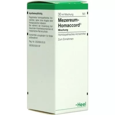 MEZEREUM HOMACCORD Dråber, 30 ml