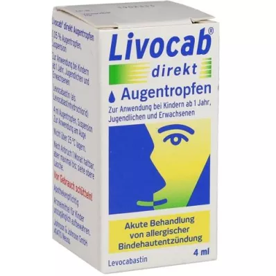 LIVOCAB direkte øjendråber, 4 ml