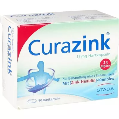 CURAZINK Hårde kapsler, 50 stk