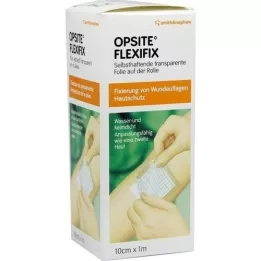 OPSITE Flexifix PU-film 10 cmx1 m ikke-steril rulle, 1 stk