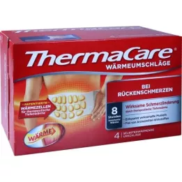 THERMACARE Rygbetræk S-XL til smertelindring, 4 stk