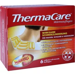 THERMACARE Nakke/skulderpuder til smertelindring, 6 stk