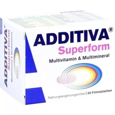 ADDITIVA Superform filmovertrukne tabletter, 30 stk