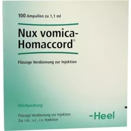 NUX VOMICA HOMACCORD Ampuller, 100 stk