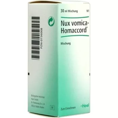 NUX VOMICA HOMACCORD Dråber, 30 ml