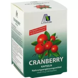 CRANBERRY KAPSELN 400 mg, 100 stk