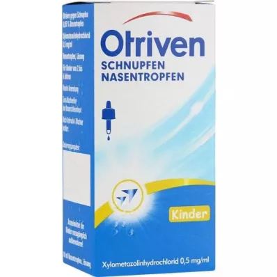OTRIVEN 0,05 % næsedråber til børn, 10 ml