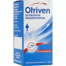 OTRIVEN 0,1 % næsedråber til voksne og skolelæge, 20 ml