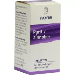 PYRIT ZINNOBER Tabletter, 80 stk