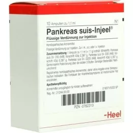 PANKREAS SUIS Injeel ampuller, 10 stk