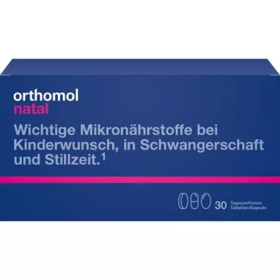 ORTHOMOL Natal tabletter/kapsler kombinationspakke, 1 stk