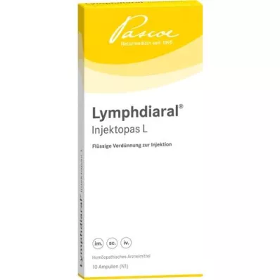 LYMPHDIARAL INJEKTOPAS L ampuller, 10 stk