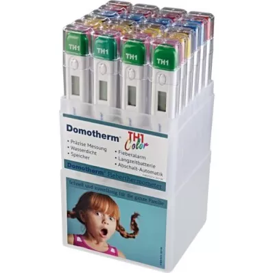 DOMOTHERM TH1 farve klinisk termometer, 1 stk