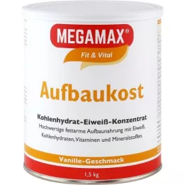 MEGAMAX Næringsvaniljepulver, 1,5 kg