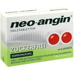 NEO-ANGIN Halstabletter sukkerfri, 48 stk