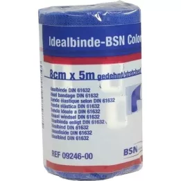 IDEALBINDE bmp 8 cmx5 m blå, 1 stk