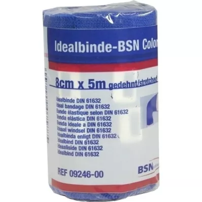 IDEALBINDE bmp 8 cmx5 m blå, 1 stk