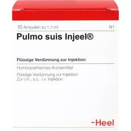 PULMO SUIS Injeel ampuller, 10 stk