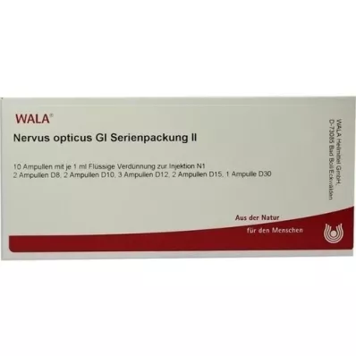NERVUS OPTICUS GL Seriepakke 2 ampuller, 10X1 ml