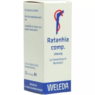 RATANHIA COMP.ekstern opløsning, 20 ml