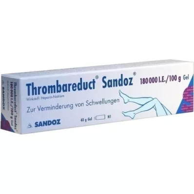 THROMBAREDUCT Sandoz 180.000 IE gel, 40 g