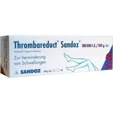 THROMBAREDUCT Sandoz 180.000 IE gel, 100 g