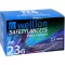 WELLION Sikkerhedslancetter 23 G sikkerheds-engangslanse, 200 stk