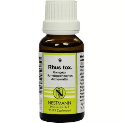 RHUS TOX Kompleks nr. 9 Fortynding, 20 ml