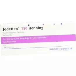 JODETTEN 150 Henning tabletter, 100 stk