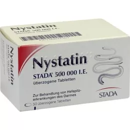NYSTATIN STADA 500.000 IE coated tab., 50 stk