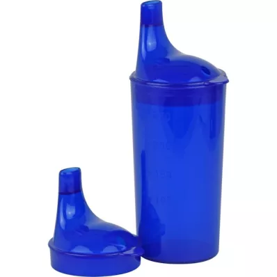 TRINKBECHER med 2 låg blå, 1 stk